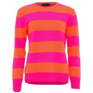 Pullover 100% Cashmere - Pink-Orange