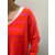 Oversize Strickpulli LUZERN - Neonpink-Neonorange