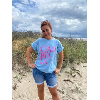 STRANDMÄDCHEN T-Shirt CIAO BELLA - Hellblau