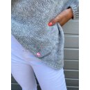 Strickpulli AMRUM - Hellgrau L