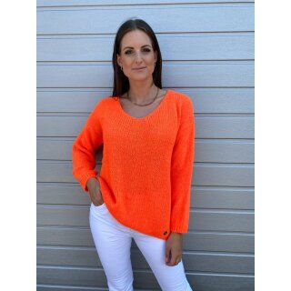 Strickpulli AMRUM - Orange M