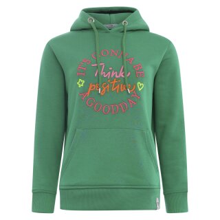 ZWILLINGSHERZ Hoodie DELINDA - Grün
