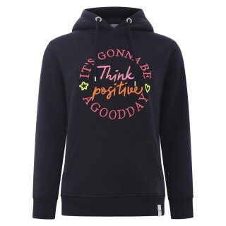 ZWILLINGSHERZ Hoodie DELINDA - Dunkelblau S