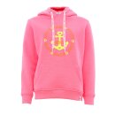 ZWILLINGSHERZ HOODIE LINN - Neonpink XL