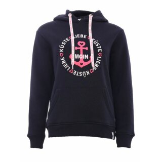 ZWILLINGSHERZ HOODIE LINN - Dunkelblau XL