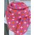 ZWILLINGSHERZ Dreieckstuch HAMBURGER STERN mit Baumwolle - Pink
