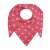 ZWILLINGSHERZ Dreieckstuch HAMBURGER STERN mit Baumwolle - Pink