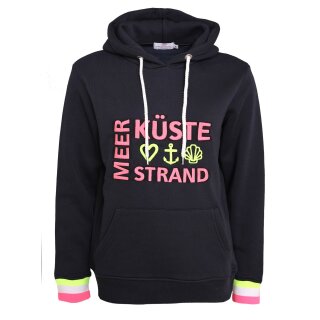 ZWILLINGSHERZ Hoodie KARLOTTA - Dunkelblau