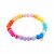 biba Armband 8 mm Crystal - Bunt