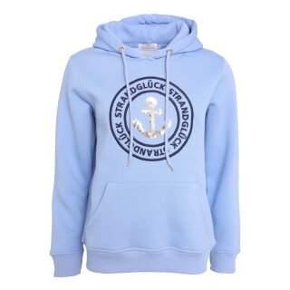 ZWILLINGSHERZ Hoodie GWENDOLIN - Hellblau XL