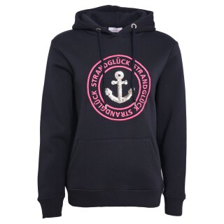 ZWILLINGSHERZ Hoodie GWENDOLIN - Dunkelblau