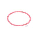 biba Armband Crystal rosa 3 mm