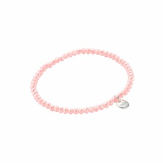 biba Armband Crystal Zartrosa 3 mm