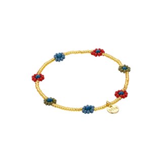 biba Armband Flower Power - Multicolour 4