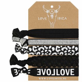 Armbänder Set SILBERNER LEOPARD