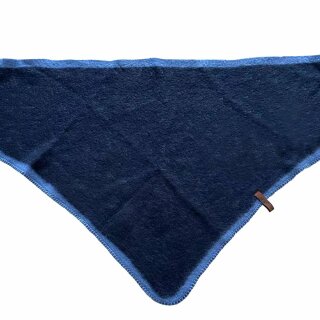 Dreiecksschal NINA - Blau/Blau