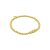 biba Armband Metall gold matt Perlen