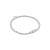 biba Armband Metall silber matt Perlen