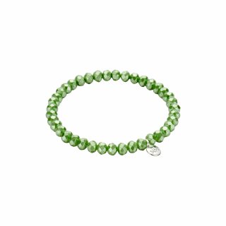 biba Armband Crystal grün 6 mm