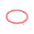 biba Armband Crystal neonkoralle 6 mm