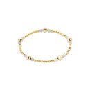 biba Armband Metall - Gold mit Grau