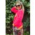 MISS GOODLIFE - V-Neck Sweatpullover LOVE - Neonpink/Neongelb