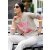 MISS GOODLIFE - V-Neck Sweatpullover CRÉME DE LA CRÉME - Sand / Pink S / 36