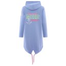 ZWILLINGSHERZ Hoodiemantel OLIVIA - Hellblau L