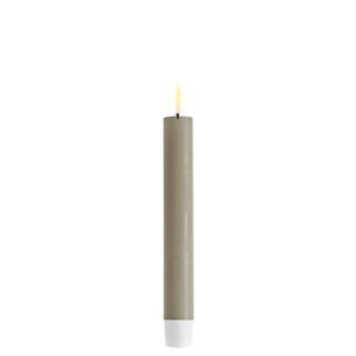 2er Set Stabkerze 15 cm - Sand
