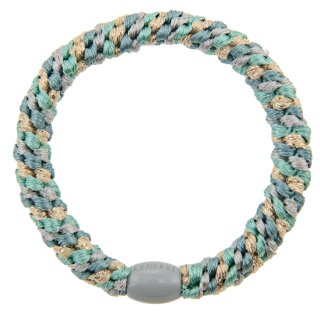 KKNEKKI Haargummi - Mix Teal Gold Glitter