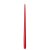 2er Set Stabkerze mit Lack 38 cm - Rot