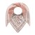 ZWILLINGSHERZ Dreieckstuch HAPPY LEO mit Baumwolle - Beige