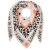 ZWILLINGSHERZ Dreieckstuch LOVE IS LOVE  mit Baumwolle - Beige-Orange