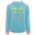 ZWILLINGSHERZ Hoodie - HAPPY SMILE LOVE - Türkis M