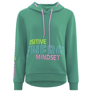 ZWILLINGSHERZ Hoodie - POSITIVE ENERGY MINDSET - Grün
