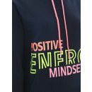 ZWILLINGSHERZ Hoodie - POSITIVE ENERGY MINDSET - Dunkelblau