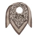 ZWILLINGSHERZ Dreieckstuch WINTERWALD - Beige