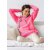 ZWILLINGSHERZ Hoodie NELINA - Neonpink XXL