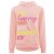 ZWILLINGSHERZ Hoodie LOVE HAPPINESS  - Koralle S