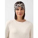 ZWILLINGSHERZ Stirnband aus 100% Cashmere - Leo beige