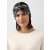 ZWILLINGSHERZ Stirnband aus 100% Cashmere - Leo grau