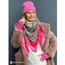 ZWILLINGSHERZ Dreieckstuch MICHA mit Baumwolle -  Pink