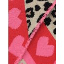 ZWILLINGSHERZ Dreieckstuch MICHA mit Baumwolle -  Pink