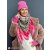 ZWILLINGSHERZ Dreieckstuch MICHA mit Baumwolle -  Pink