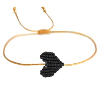Armband HEART - Black