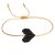 Armband HEART - Black