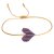 Armband HEART - Lavendel