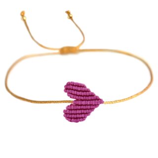 Armband HEART - Lila