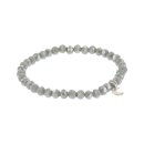 biba Armband Crystal grau 6 mm