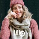 Dreiecksschal NINA - Beige